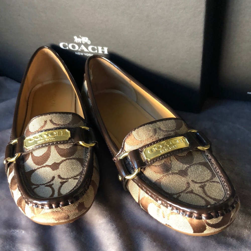 Coach Pebble Grain shoe New in Box